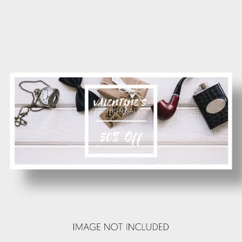 Social template sales valentine's day Free Psd