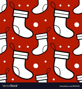 sock for gifts - color seamless pattern a gift