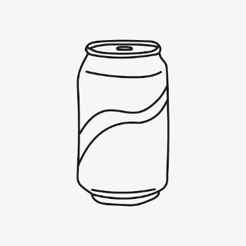 Soda can doodle sticker, drinks, | Free Vector Illustration - rawpixel