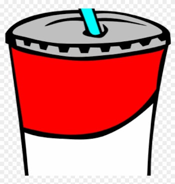 Soda Clipart Clipart Of Drinks Soda Pop Lemonade Juice - Black And White Food Clipart Free