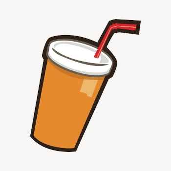 Soda cup sticker, fast food | Free PSD - rawpixel