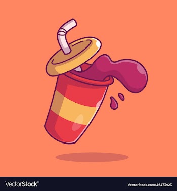 soda drink cartoon