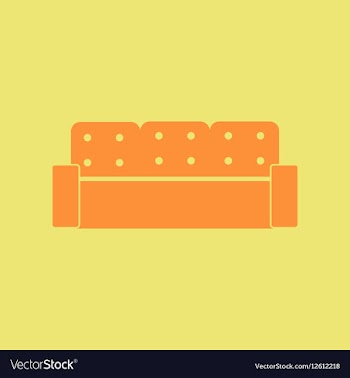 Sofa vector image