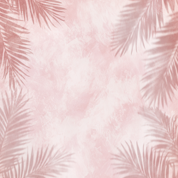 Soft Abstract Tropical Background with Palm Silhouettes