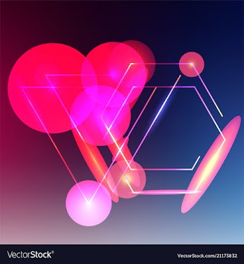 Soft colored abstract background vector image