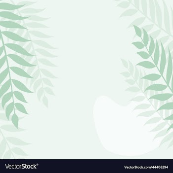 soft green leaves tropical background