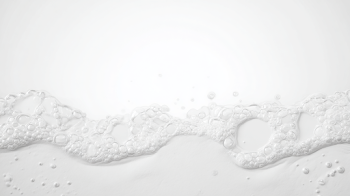 Soft Liquid Foam Abstract Composition