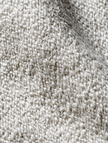Soft Natural Off-White Linen Fabric Texture