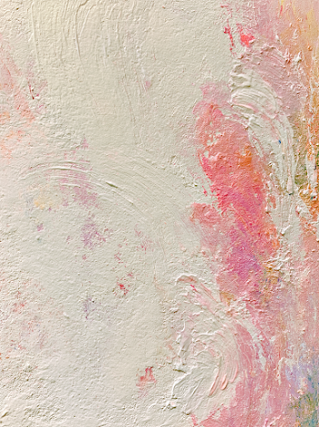 Soft Off-White Texture with Pink and Orange Highlights