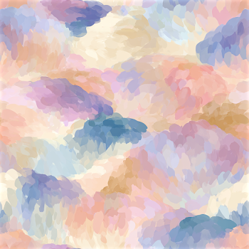 Soft Pastel Beachy Seamless Pattern