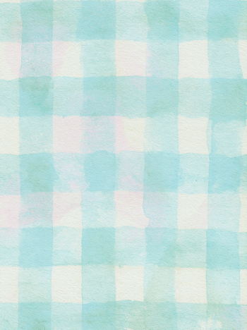 Soft Pastel Gingham Scrapbook Paper