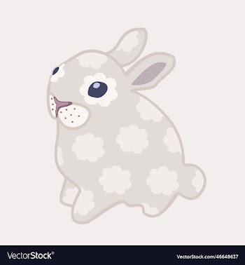 soft pastel of rabbit