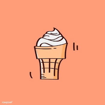 Soft serve cone | Free stock vector - 1187091