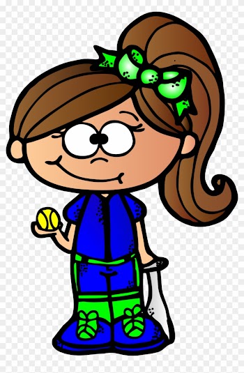 Softball Time Softball Clipart Freebie - Clip Art