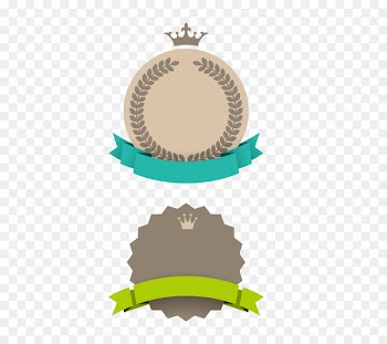 Software Adobe Illustrator - Round ribbon tag 