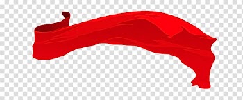 Software Ribbon, Dancing red ribbon transparent background PNG clipart