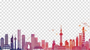 Software Watercolor painting, Cartoon city transparent background PNG clipart