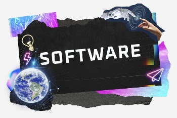 Software word typography, technology neon | Free Photo - rawpixel