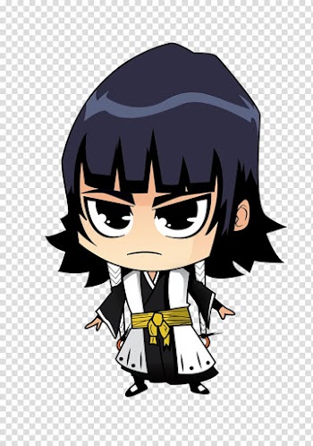 Soifon Anime Mangaka Chibi, Chibi transparent background PNG clipart