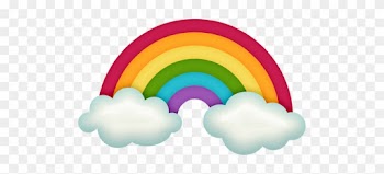 Sol, Lua, Nuvem E Etc - Arco Iris Em Png Chuva De Amor