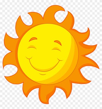 Sol, Lua, Nuvem E Etc - Sol Amarelo E Laranja