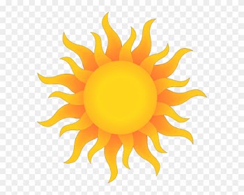 Sol Sun Calor Heat Rayos Rays Astro Star Estrella - Transparent Background Sun Clipart