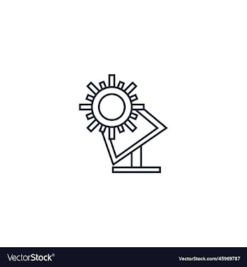 solar energy creative icon from ecology icons