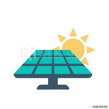 Solar panel alternative energy concept