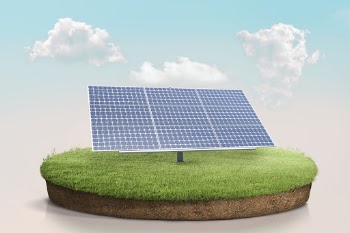 Solar panel background, 3D rendered | Free Photo - rawpixel