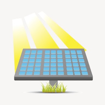 Solar panel clipart, environment illustration | Free Vector - rawpixel