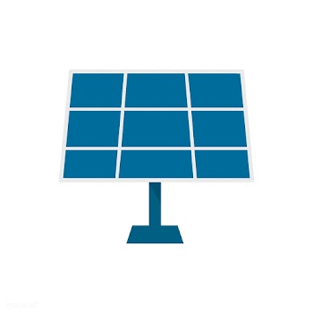 Solar panel isolated graphic illustration | Free stock vector - 429413