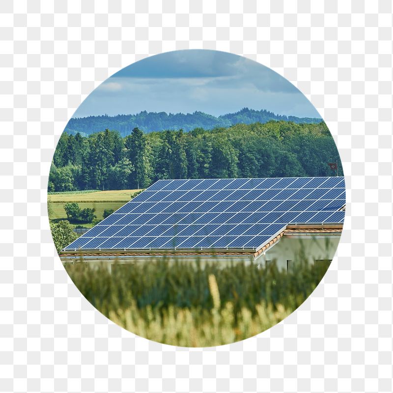 Solar panel png badge sticker, | Free PNG - rawpixel