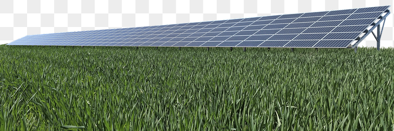 Solar panel png grass field | Free PNG - rawpixel