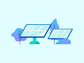 Solar power panels | Free stock vector - 486921
