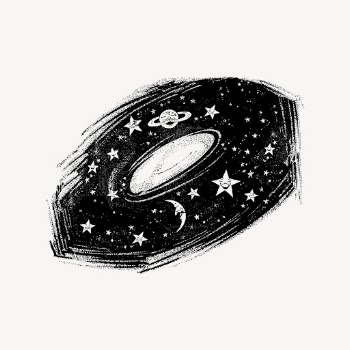 Solar system clipart, celestial art | Free Vector - rawpixel