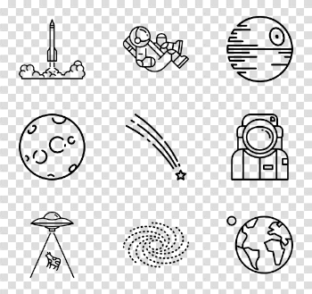 Solar System PNG High-Quality Image