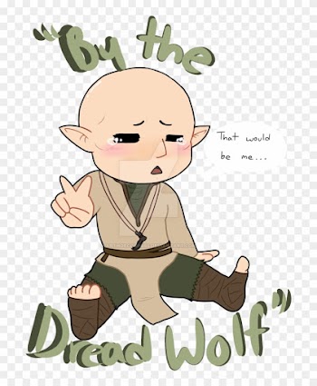 Solas The Dread Wolf - Dragon Age Inquisition Dread Wolf Drawings