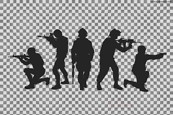 Soldier, Gun, transparent png image & clipart free download