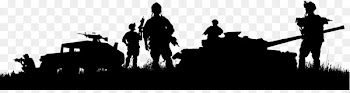 Soldier Military Army Silhouette Veteran - FALLEN SOLDIER 