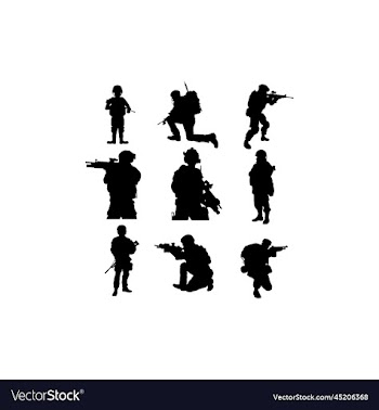 soldier military collection set design