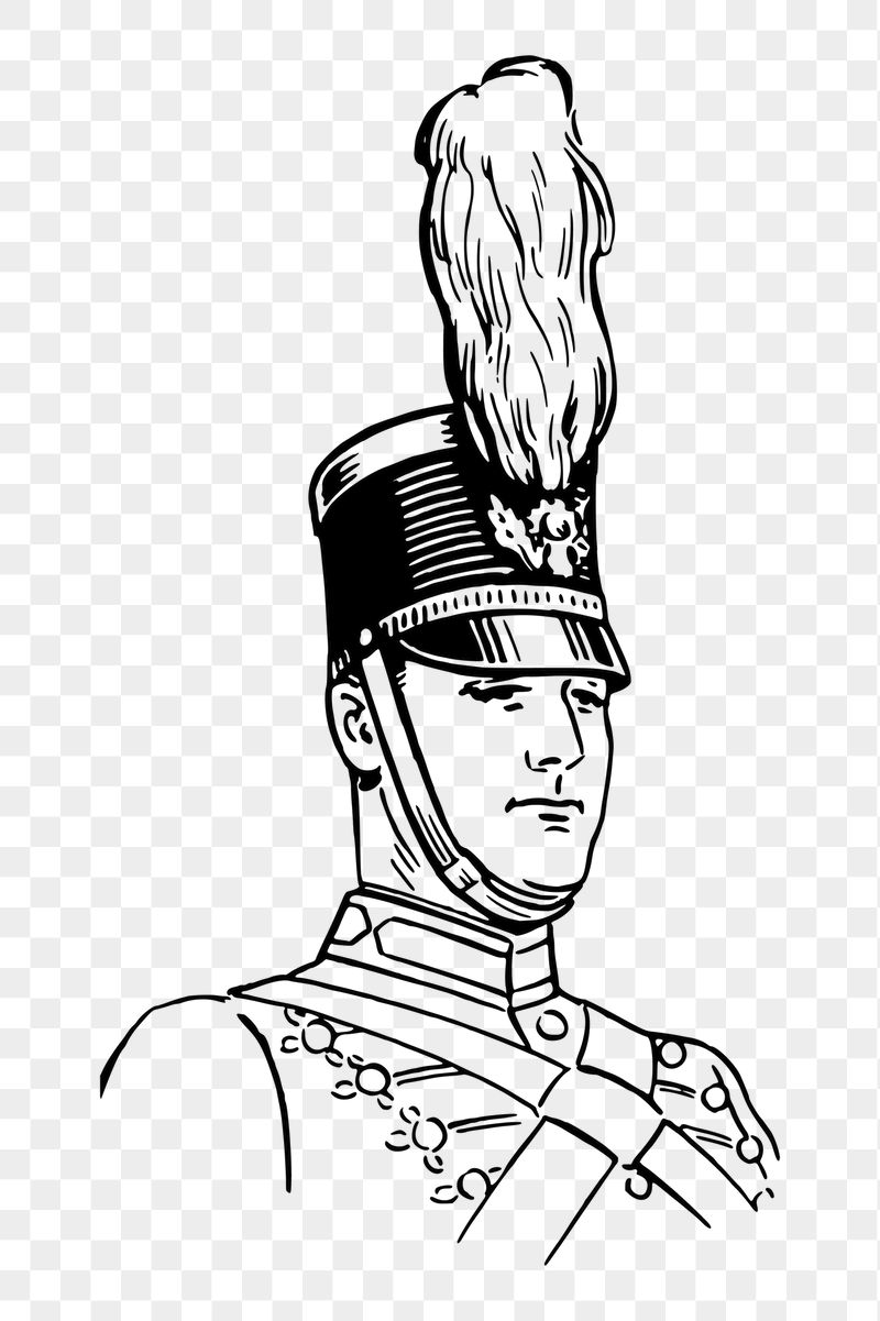 Soldier png wearing Shako sticker, | Free PNG - rawpixel