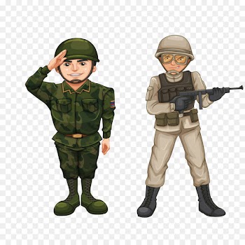 Soldier Royalty-free Illustration - Vector police uncle 