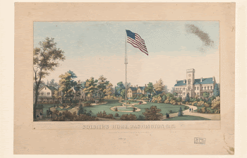 Soldier's Home, Washington, D.C. (1863). | Free Photo - rawpixel