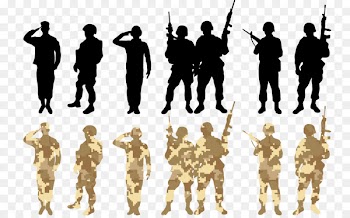 Soldier Salute Army - Vector soldier 