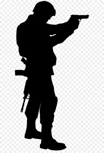 Soldier Silhouette Clip art - Soldier Silhouette Clip Art Image 