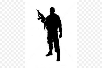 Soldier Silhouette Military Clip art - Soldier Silhouette 