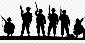 Soldier Silhouette Military Clip art - soldiers 