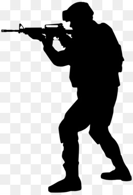 Soldier Silhouette PNG - saluting-soldier-silhouette army-soldier ...