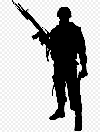 Soldier Silhouette Royalty-free Clip art - soldiers png download ...