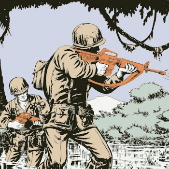 Soldiers with rifles on a mission, | Free PSD - rawpixel